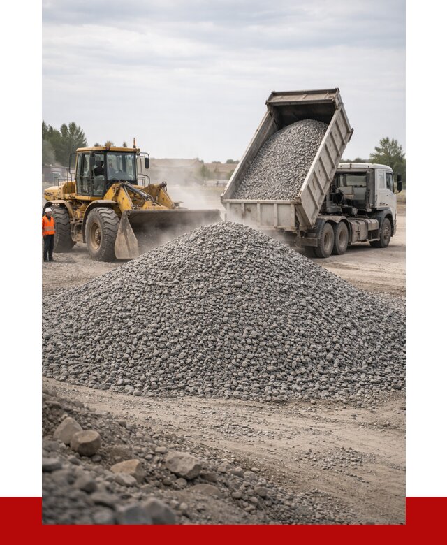 Купить щебень с доставкой в Пскове от 2538 руб. | ПРОНЕРУДПск