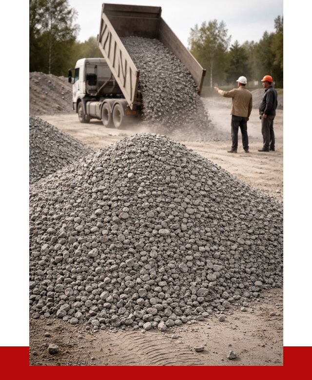 Гранитный щебень фракция 0-5 в Пскове от 2944 руб ПРОНЕРУДПск