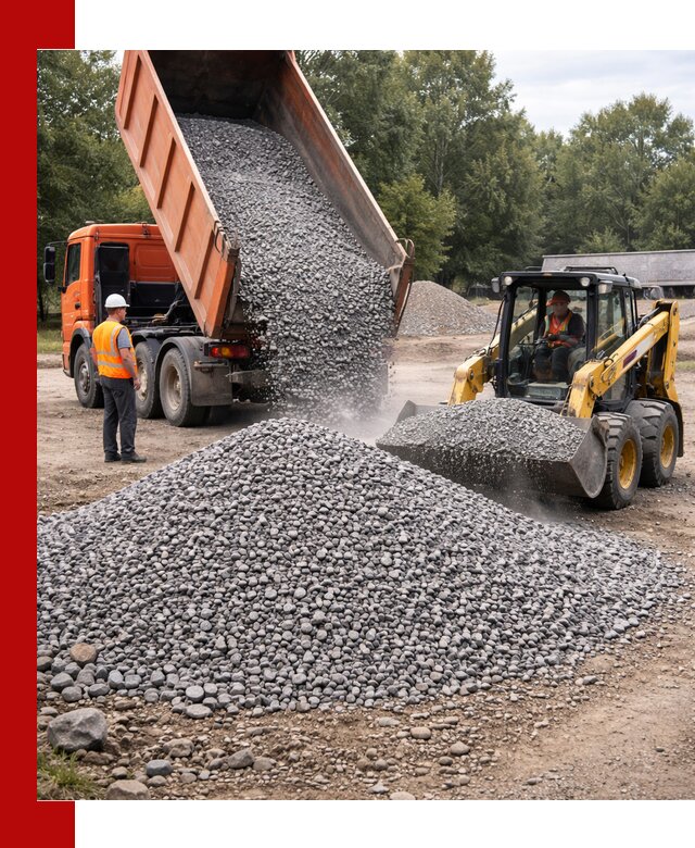 Купить гранитный щебень фракции 5–10 в Пскове с доставкой