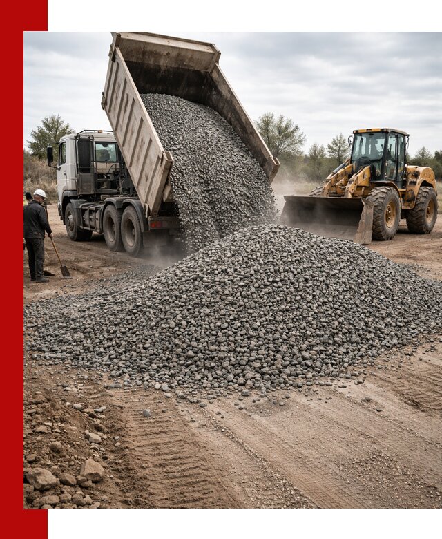 Гранитный щебень фракция 10-20 с доставкой в Пскове