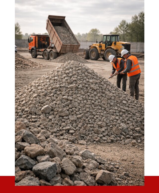 Гранитный щебень фракция 40-70 в Пскове от 2538 руб ПРОНЕРУДПск