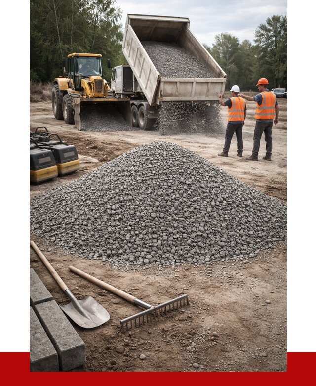Гравийный щебень купить в Пскове от 2233 р. ПРОНЕРУДПск