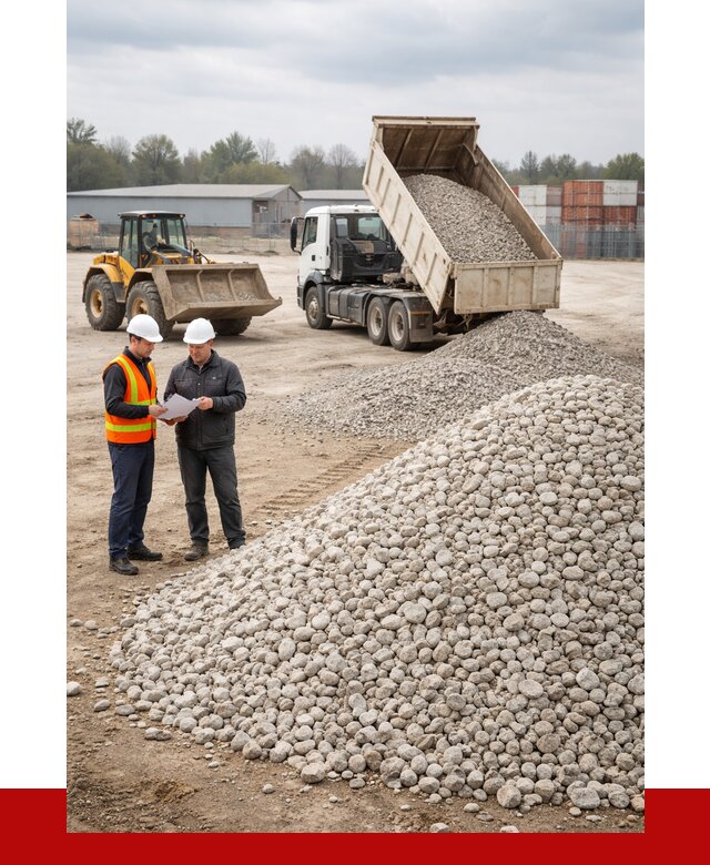 Известняковый щебень в Пскове от 1421 р. доставка | ПРОНЕРУДПск