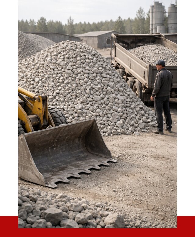 Известняковый щебень фракция 40-70 в Пскове от 4263 р. | ПРОНЕРУДПск