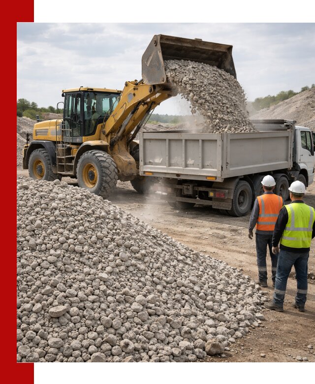 Доломитовый щебень фракция 40–71 доставка и продажа в Пскове