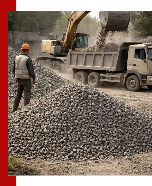 Шлаковый щебень фракция 5-20 с доставкой в Пскове