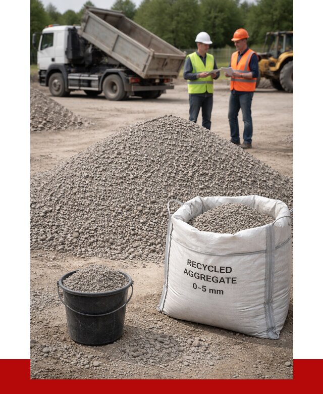 Вторичный щебень фракция 0-5 в Пскове от 1624 р. ПРОНЕРУДПск