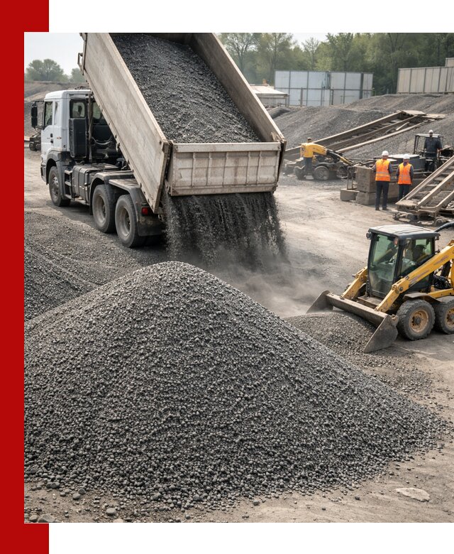 Вторичный щебень фракция 0–5 с доставкой в Пскове