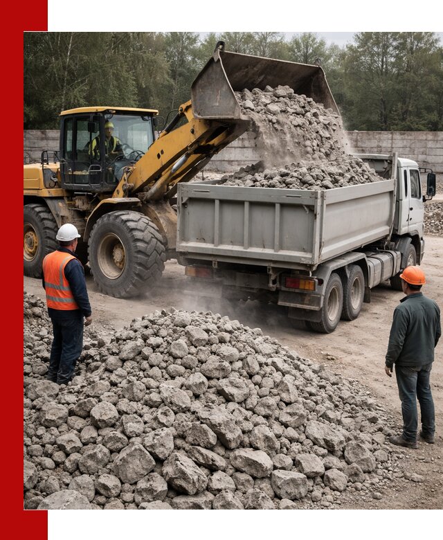 Вторичный щебень фракция 70–150 в Пскове с доставкой