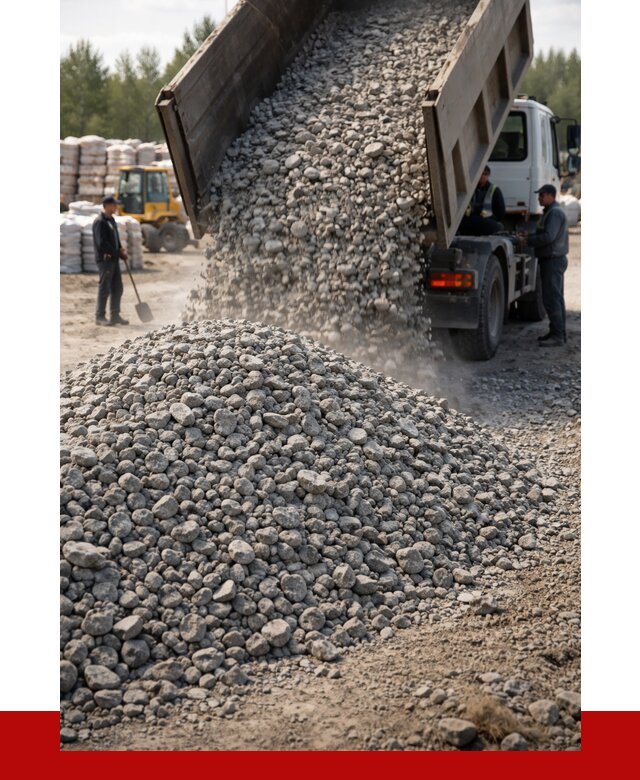 Бетонный щебень фракция 40-70 в Пскове от 1827 р. ПРОНЕРУДПск