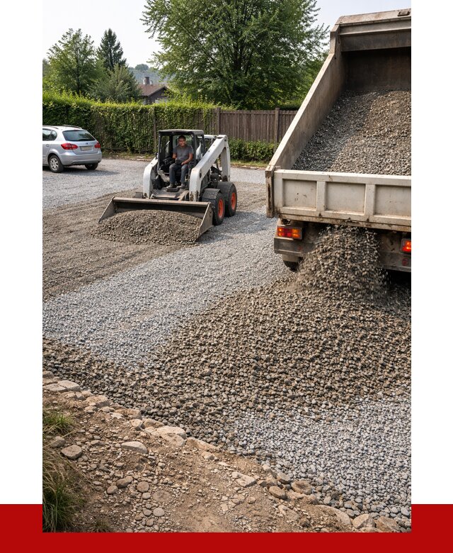 Щебень для парковки в Пскове с доставкой от 1218 р.| ПРОНЕРУДПск