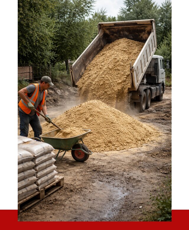 Купить песок с доставкой в Пскове от 1827 р. | ПРОНЕРУДПск