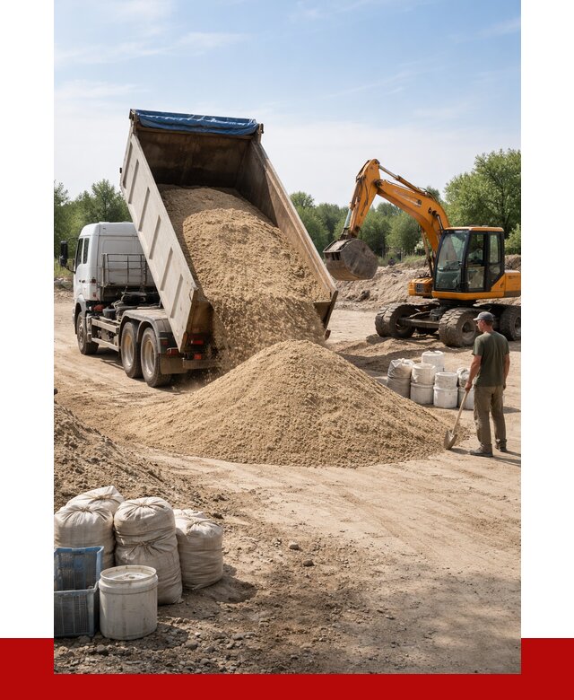Купить речной песок в Пскове от 1218 р. за куб | ПРОНЕРУДПск