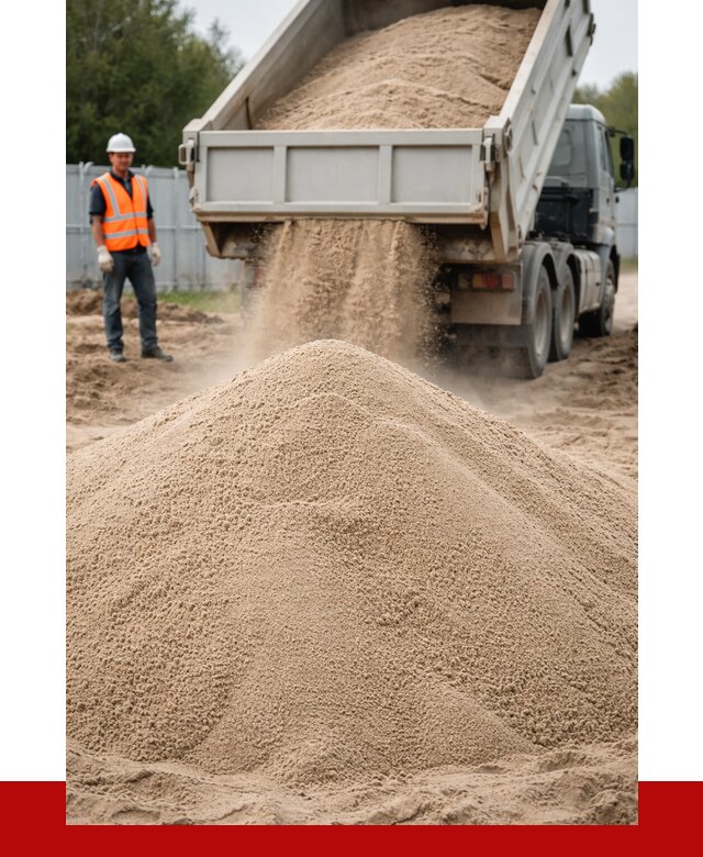 Купить сеяный песок с доставкой в Пскове от 2233 р ПРОНЕРУДПск