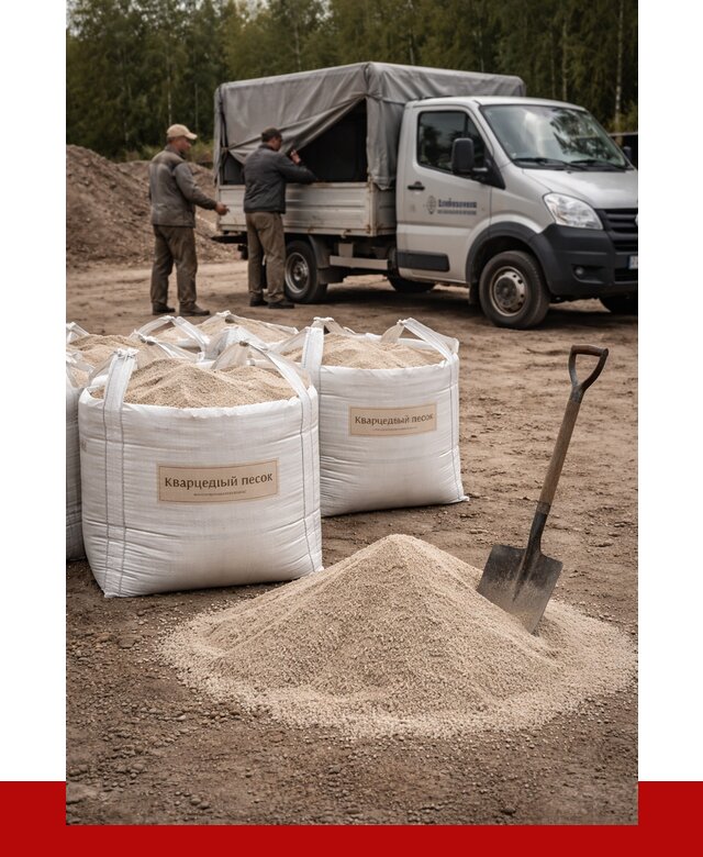Кварцевый песок для пескоструя в Пскове от 4568 р. | ПРОНЕРУДПск