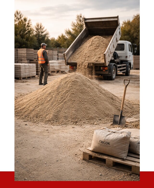 Купить сухой песок в Пскове с доставкой от 2436 р. | ПРОНЕРУДПск