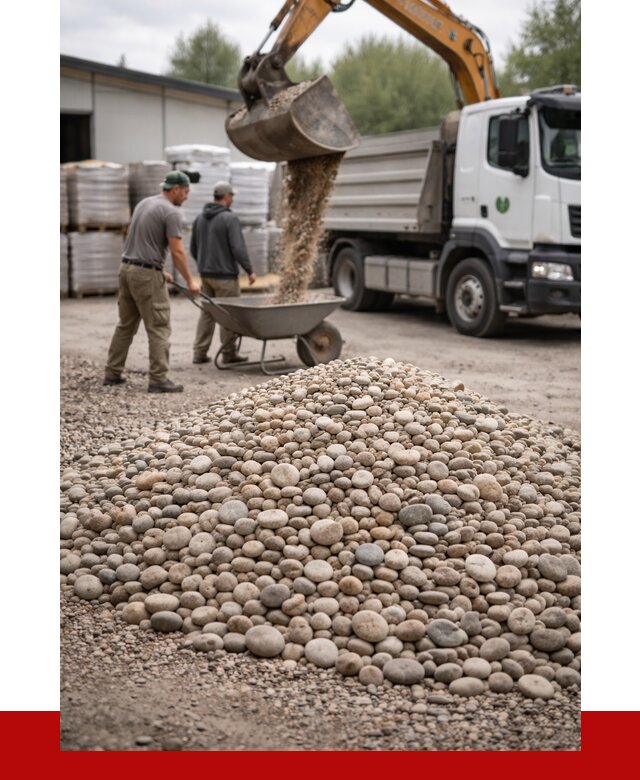 Галька декоративная в Пскове от 3248 р. за куб | ПРОНЕРУДПск