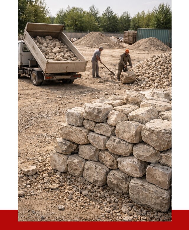 Бутовый камень известняковый в Пскове от 4263 р. | ПРОНЕРУДПск