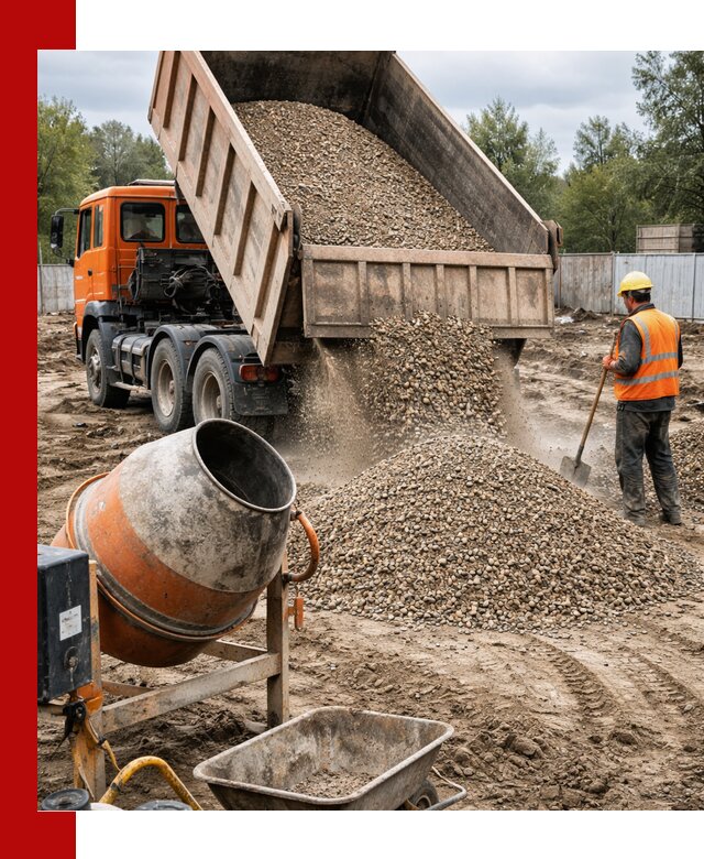 Опгс для бетона с доставкой самосвалом в Пскове от производителя