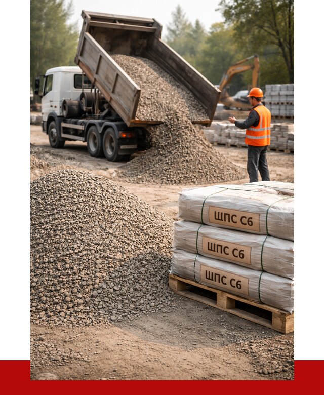 ЩПС С6 в Пскове с доставкой от 2233 р. за куб | ПРОНЕРУДПск