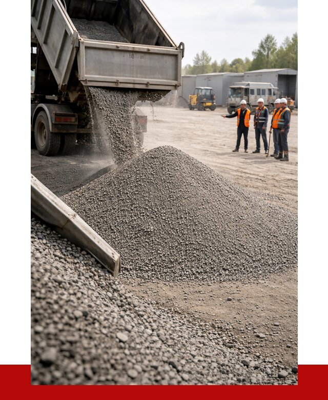 Гравийный отсев 0-5 в Пскове от 1218 р. с доставкой | ПРОНЕРУДПск