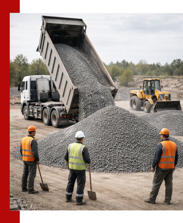 Доставка и продажа гранитной крошки в Пскове