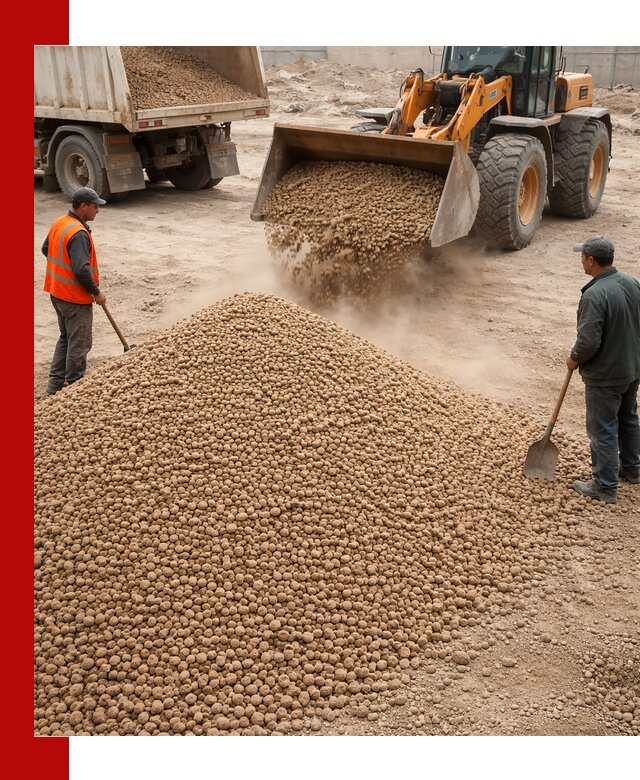 Керамзит фракция 10-20 с доставкой в Пскове