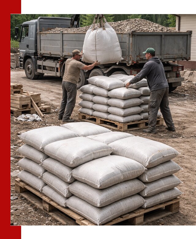 Керамзит в мешках с доставкой в Пскове от компании-поставщика