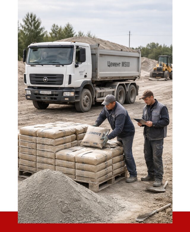 Купить цемент м500 с доставкой в Пскове от 5278 р. | ПРОНЕРУДПск
