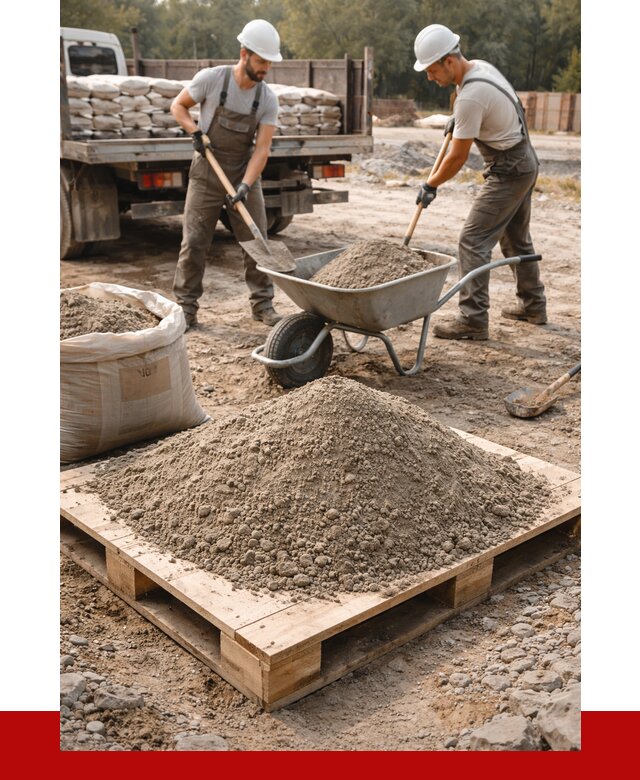 Цементно песчаная смесь М100 в Пскове от 5278 р. за куб | ПРОНЕРУДПск