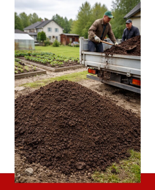 Плодородный грунт в Пскове с доставкой от 4263 р. | ПРОНЕРУДПск