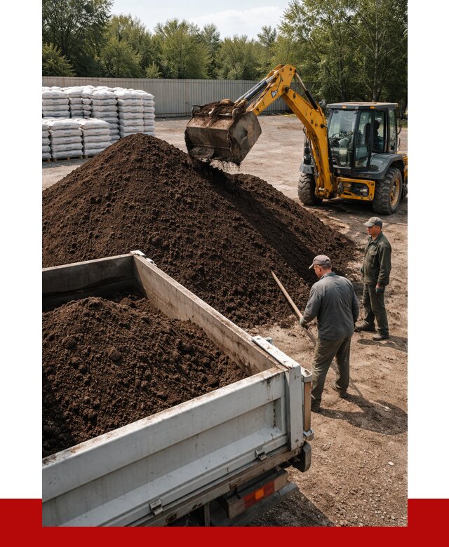 Растительный грунт с доставкой в Пскове от 3248 р. | ПРОНЕРУДПск