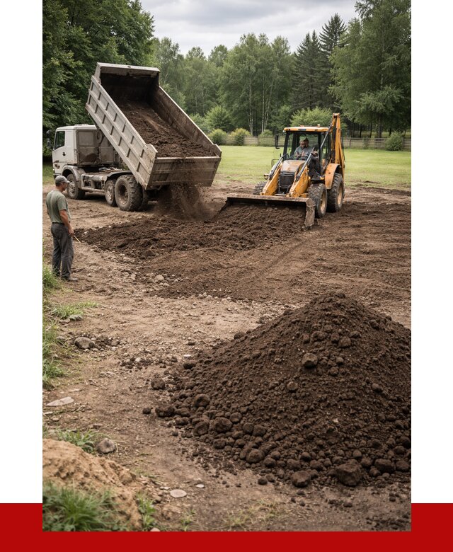 Грунт для выравнивания участка в Пскове от 1218 р. | ПРОНЕРУДПск