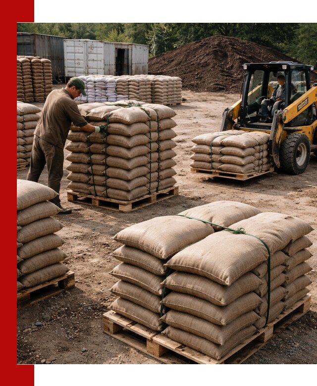 Доставка торфа в мешках по выгодным ценам в Пскове