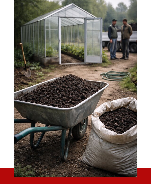 Чернозем для теплицы в Пскове с доставкой от 1523 р. | ПРОНЕРУДПск