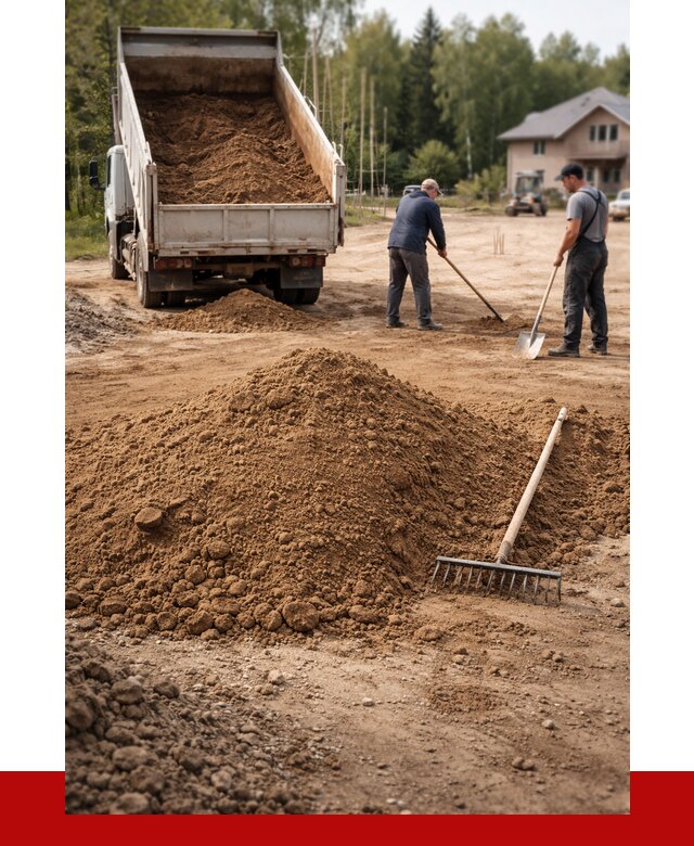 Суглинок для планировки в Пскове с доставкой от 4263 р. | ПРОНЕРУДПск