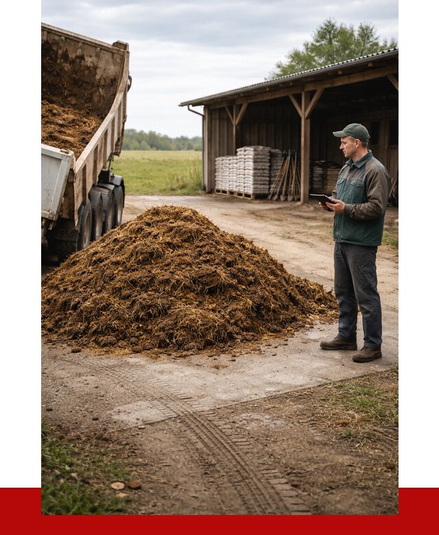 Купить навоз с доставкой в Пскове от 1218 р. за куб | ПРОНЕРУДПск