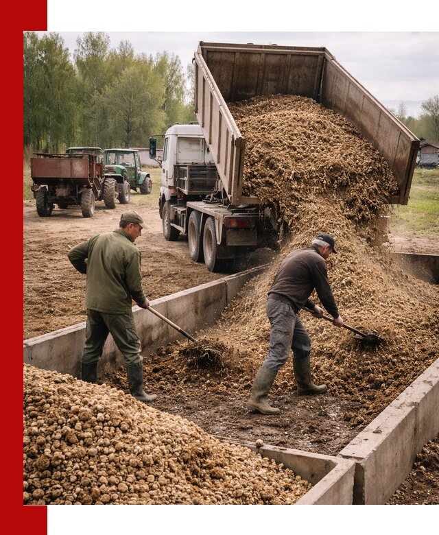 Куриный помет с доставкой в Пскове оптом и в розницу