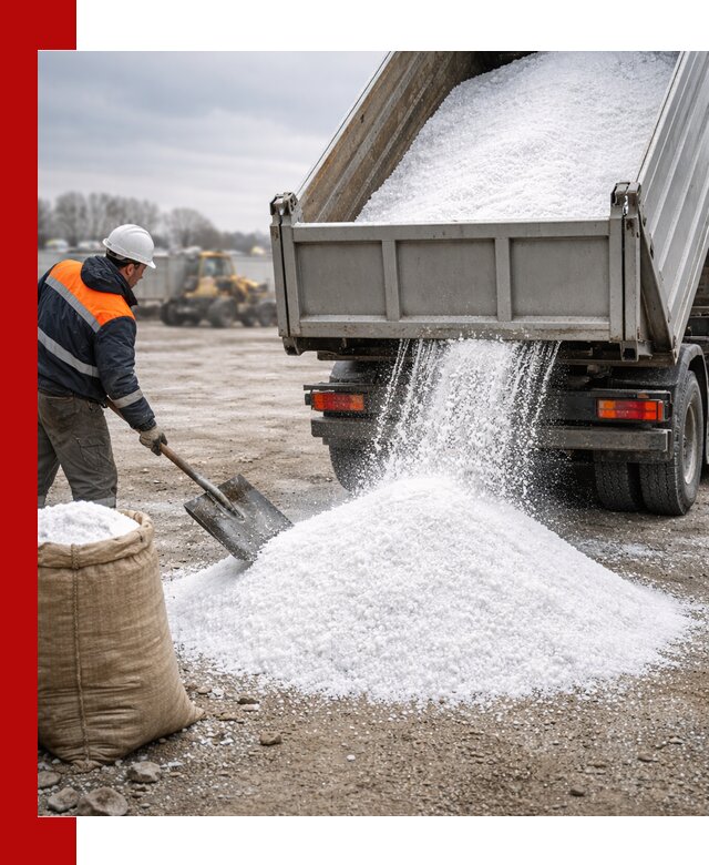 Поставка хлористого натрия оптом и в розницу в Пскове