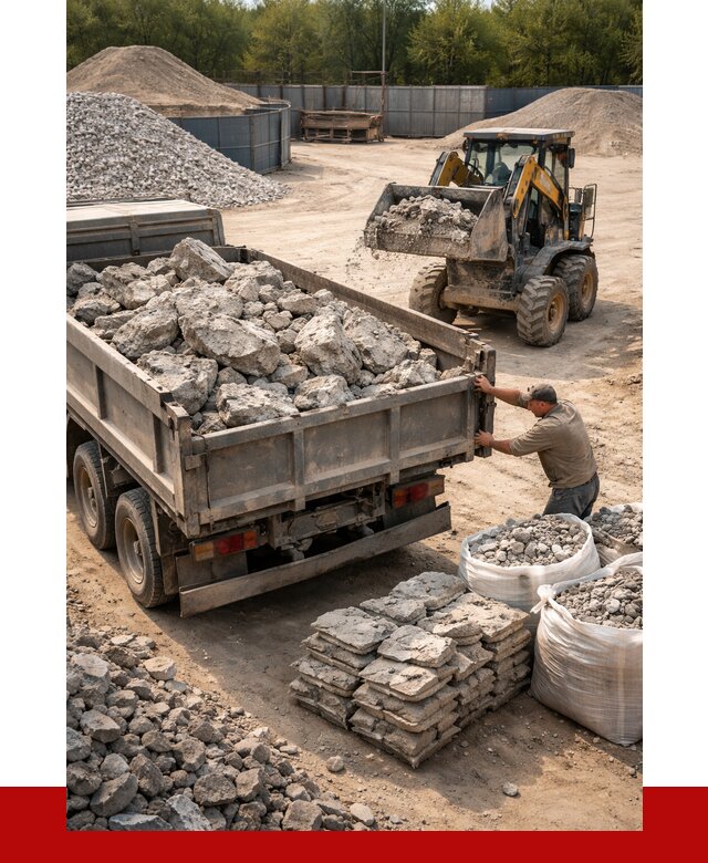 Купить бой бетона с доставкой в Пскове от 4872 р. | ПРОНЕРУДПск