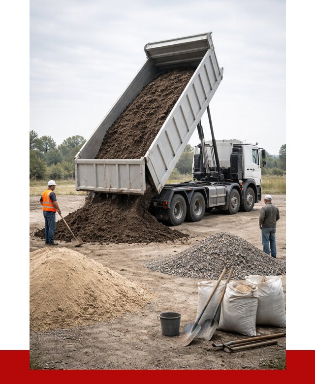 Доставка самосвалом 30 кубов в Пскове от 8628 р. | ПРОНЕРУДПск