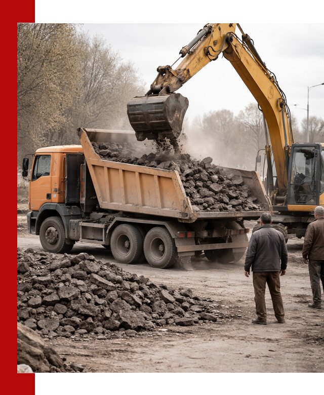 Вывоз асфальта и асфальтового покрытия в Пскове