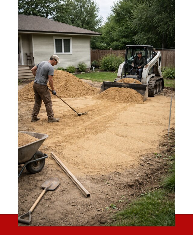 Отсыпка участка песком в Пскове, от 2538 р., ПРОНЕРУДПск