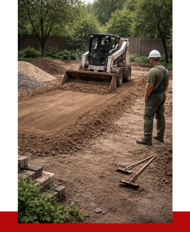 Выравнивание участка под ключ в Пскове от 3553 р. | ПРОНЕРУДПск