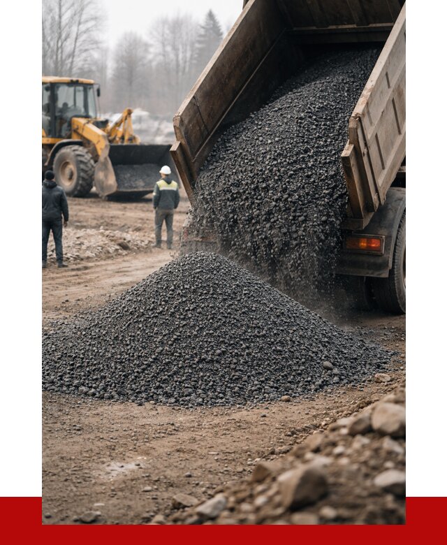 Асфальтовая крошка в Пскове с доставкой от 1827 р. | ПРОНЕРУДПск